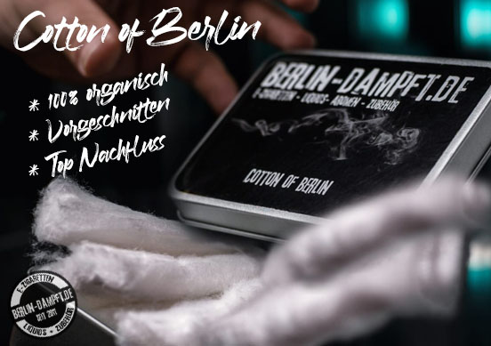 Berlin-dampft Cotton of Berlin Watte