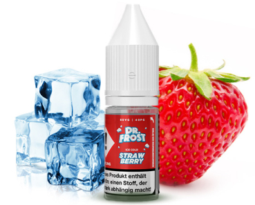 Dr. Frost -Ice Cold- "Strawberry" 20mg/ml (10ml) Nikotinsalz Liquid